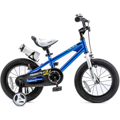  [아마존베스트]Royalbaby RoyalBabyFreestyleKid’sBike for BoysandGirls, 12 14 16inchwithTrainingWheels,16 18 20inchwithKickstand, inMultiple C