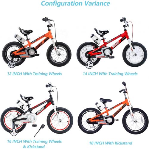  [아마존베스트]Royalbaby Space No. 1 Aluminum Kids Bike, 12-14-16-18 inch wheels, three colors available