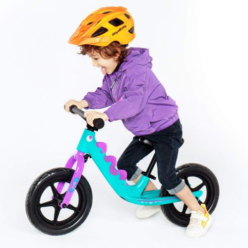  [아마존베스트]RoyalBaby RAWR Boys Girls Balance Bike 12 Inch Wheels Magnesium Sport Walking Bike 3 to 5 Years Childs Pedal Kids Toddler Beginner Rider Training Bicycle Green Blue