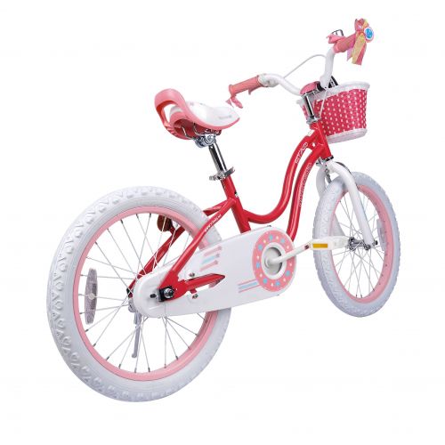  RoyalBaby Stargirl Girls Bike, 18 inch Wheels, Pink