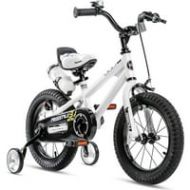 Royalbaby Freestyle White 14 inch Kids BIke Boys And Girls Kids Bicycle With Training wheels