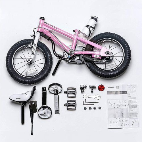  RoyalBaby Freestyle 12 inch Kids Bike Girls Bicycle Pink