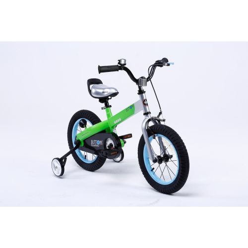 Royalbaby Matte Buttons 14-inch Kids Bike with Training Wheels