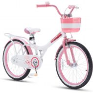 Royalbaby Jenny Girls Bike, 20 inch Wheels, WhitePink