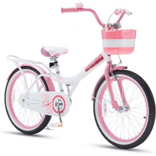  Royalbaby Jenny Girls Bike, 20 inch Wheels, WhitePink