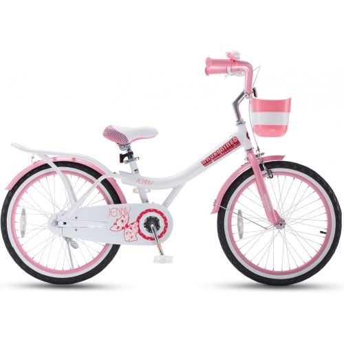  Royalbaby Jenny Girls Bike, 20 inch Wheels, WhitePink