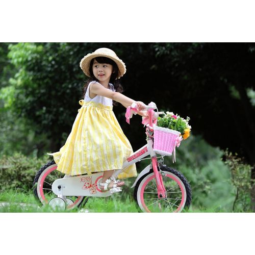  Royalbaby Jenny Girls Bike, 20 inch Wheels, WhitePink