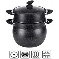 [아마존베스트]Royalty Line Couscous Marble Ceramic Casserole 6 Litre Couscou Cooker