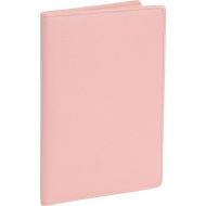 Royce Leather Passport Holder and Travel Document Organizer in Leather, Light Pink