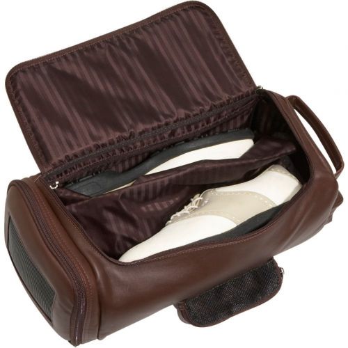  Royce Leather Unisex Cowhide Golf Shoe & Accessory Bag