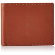 Royce Leather RFID Blocking Executive Bifold Wallet in Leather, Tan