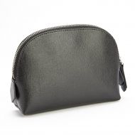 Royce Leather Luxury Travel Cosmetic Makeup Bag in Italian Saffiano Leather