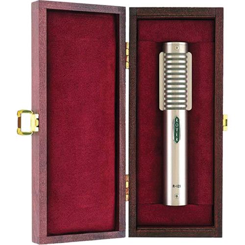  Royer Labs R-121 Studio Ribbon Microphone (Nickel, Single Microphone)