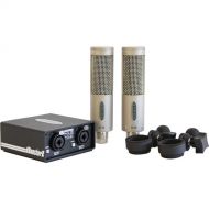 Royer Labs Matched Pair of R-10 Ribbon Microphones with dBooster2 Bundle (Nickel)