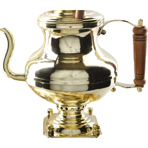  RuPost Steel Coal & Wood Samovar Camp Stove Tea Kettle 2L, Samovar from Russia