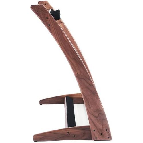  GR-2 Curve Customisable 5 Way Guitar Rack and Holder for Guitars and Cases - Walnut