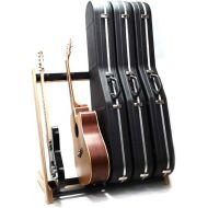 Ruach GR-2 Customisable 5 Way Multi Guitar Rack and Holder for Guitars and Cases - Birch