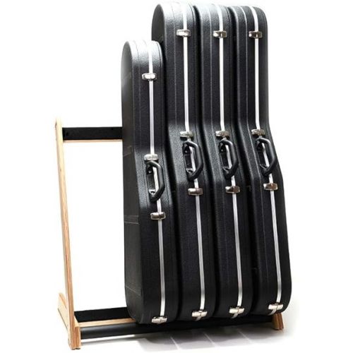  GR-2 Customisable 5 Way Multi Guitar Rack and Holder for Guitars and Cases - Birch