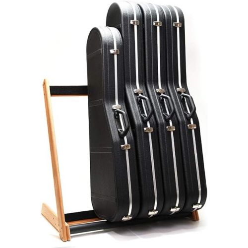  GR-2 Customisable 5 Way Multi Guitar Rack and Holder for Guitars and Cases - Cherry