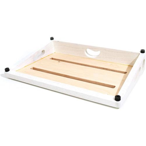  Ruach Arctic Hardwood Pedalboard and Carry Case Size 2.5