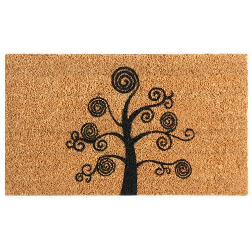  Rubber-Cal Dirt Stopper Entry Door Coir Doormats (Set of 2), 18 x 30