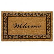 Rubber-Cal Estate Style Welcome Doormat - 24 x 57 inches - Coco Coir Mats