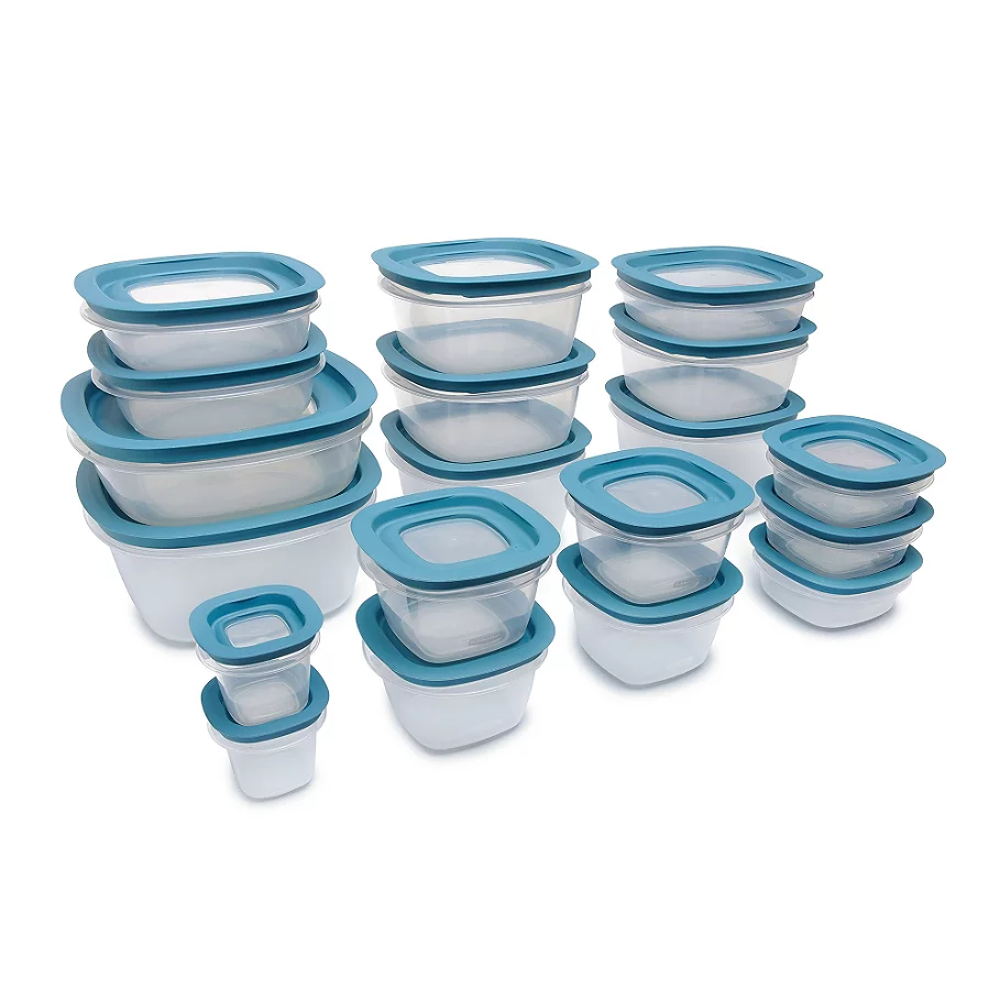  Rubbermaid 38-Piece Flex & Seal Food Storage Set in Aqua