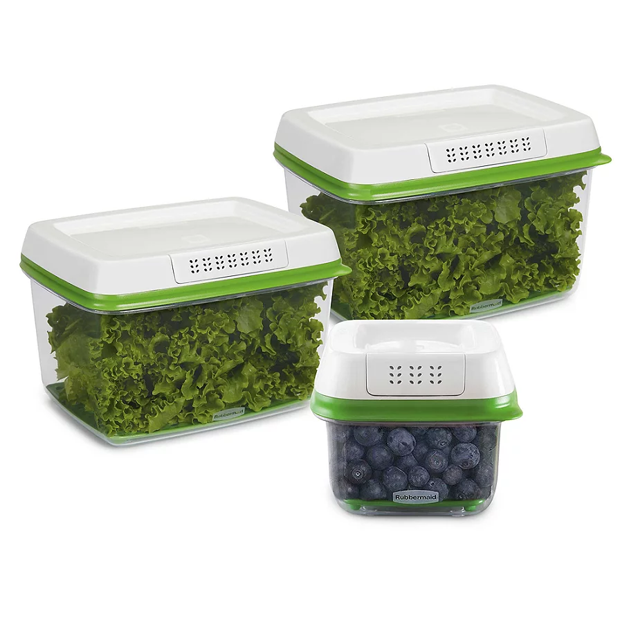  Rubbermaid FreshWorks™ 6-Piece Produce Saver