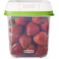 Rubbermaid FreshWorks Saver, Medium Produce Storage Container, 7.2-Cup, Clear