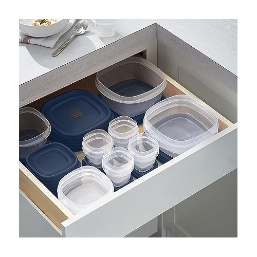  Rubbermaid EasyFindLids Food Storage Containers