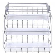 Rubbermaid Pull Down Spice Rack, Clear 1951590