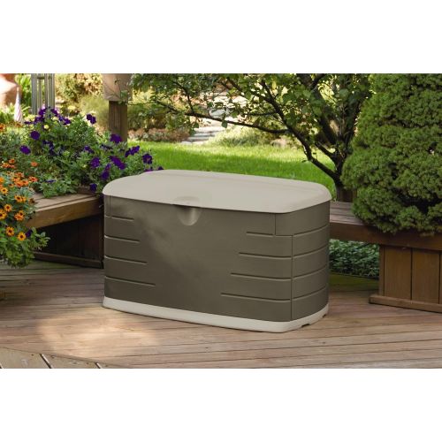  Rubbermaid 2047053 Deck Box Medium Sandstone