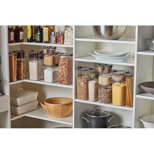  [아마존 핫딜] [아마존핫딜]Rubbermaid Brilliance Pantry Airtight Food Storage Container, BPA-Free Plastic