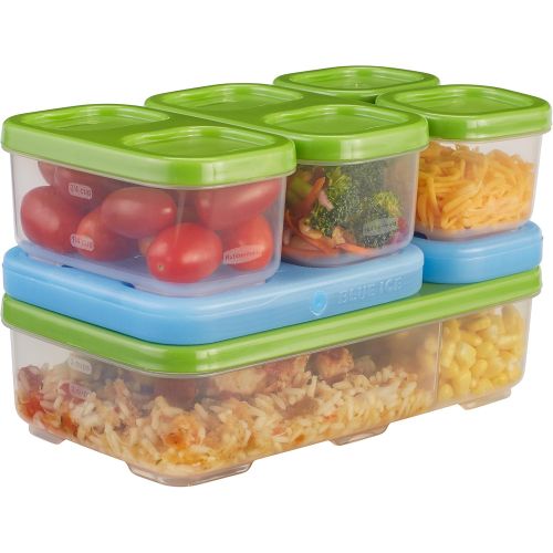  [아마존베스트]Rubbermaid LunchBlox Entree Kit, Green 1806233