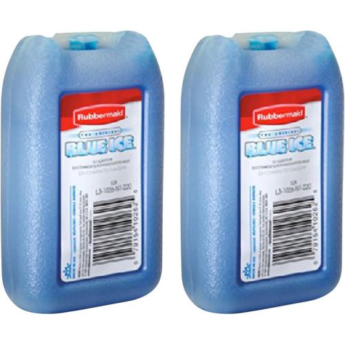  Rubbermaid Blue Ice Mini Pack, Reusable, 1026 TL 220, 8 OZ (2 Pack)