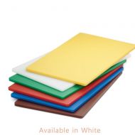 Tablecraft TableCraft Products CB1824WA Polyethylene Cutting Board, 18 x 24 x 12, White (Pack of 6)