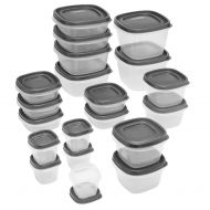 Rubbermaid Easy Find Lid 40-Piece Food Storage Container Set, Grey