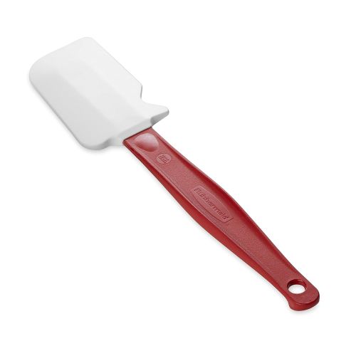  Rubbermaid Commercial High Heat Silicone Spatula, 9.5, Blue Handle, 1981141: Kitchen & Dining
