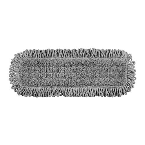  Rubbermaid Commercial Products 1867397 Executive Series Pulse Multi-Purpose Microfiber Dusting Flat Mop, 18, Single-Sided (Pack of 6)