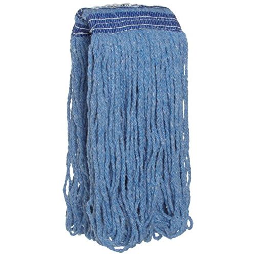  Rubbermaid Commercial Products FGE23600BL00 Universal Headband Blue Blend Mop, 16 oz (Pack of 12)