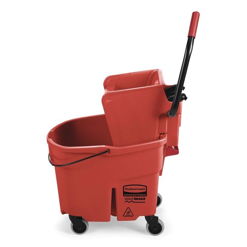  Rubbermaid Commercial Products Rubbermaid Commercial FG758888RED WaveBrake High-Performance Side Press Combo, Red