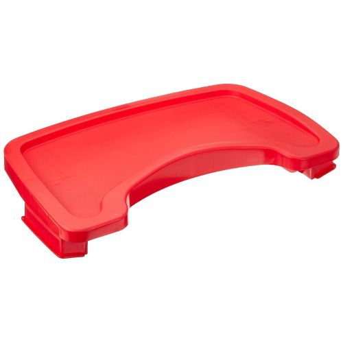  Rubbermaid Commercial Products Food Tray for Sturdy High-Chair, Red (FG781588RED)