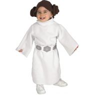 Rubie%27s Rubies Star Wars Princess Leia Romper, White, 1-2 years