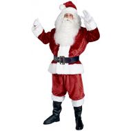 Rubie%27s Rubies Deluxe Crimson Imperial Plush Santa Suit