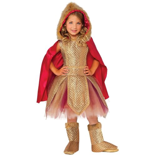  Rubie's Rubies Costume Kids Deluxe Warrior Princess Costume, Small