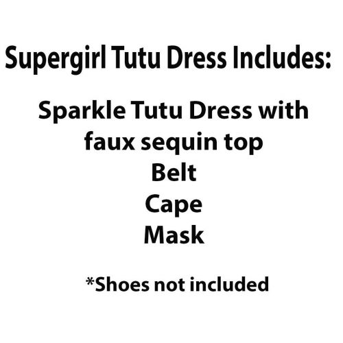  Rubie's Rubies Costume DC Superheroes Supergirl Sequin Child Costume, Medium