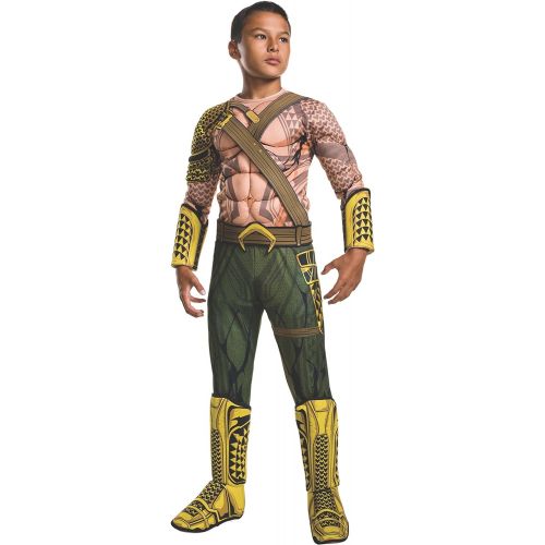  할로윈 용품Rubies Costume Batman v Superman: Dawn of Justice Aquaman Deluxe Child Costume, Small