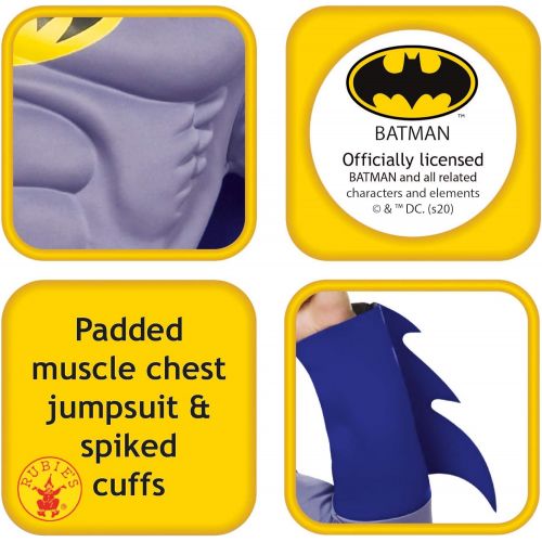  할로윈 용품Rubies Costume Dc Heroes and Villains Collection Deluxe Muscle Chest Batman Costume
