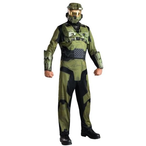  할로윈 용품Rubie's Halo Master Chief Costume, Green, X-Small