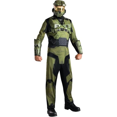  할로윈 용품Rubie's Halo Master Chief Costume, Green, X-Small